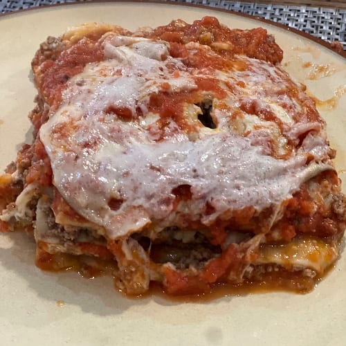 Lasagna Bolognese.
