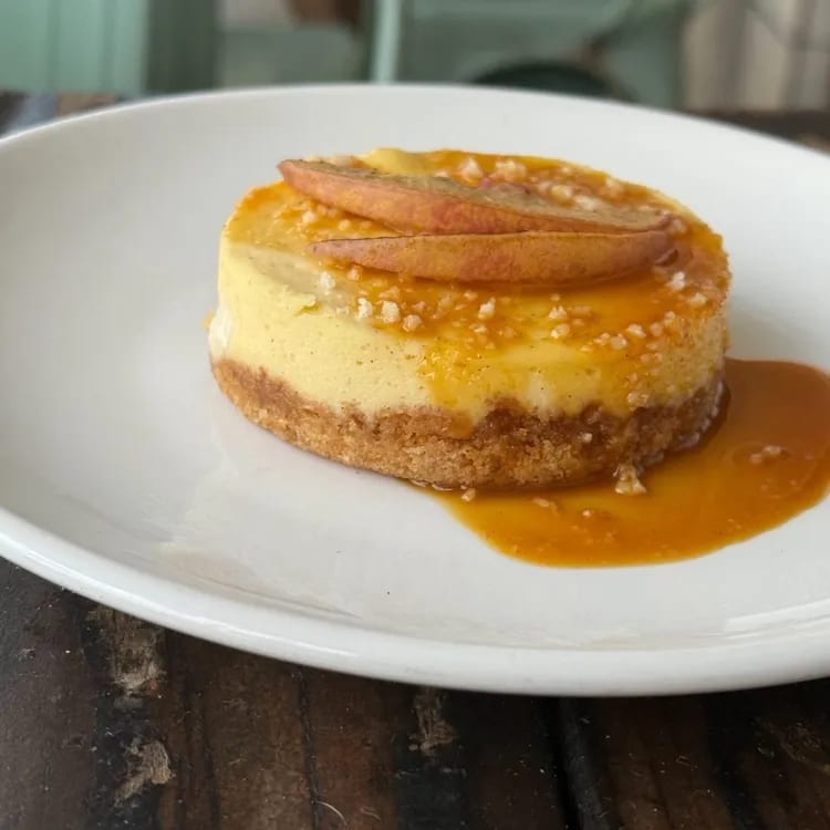 Bourbon & Bliss Cheesecake.