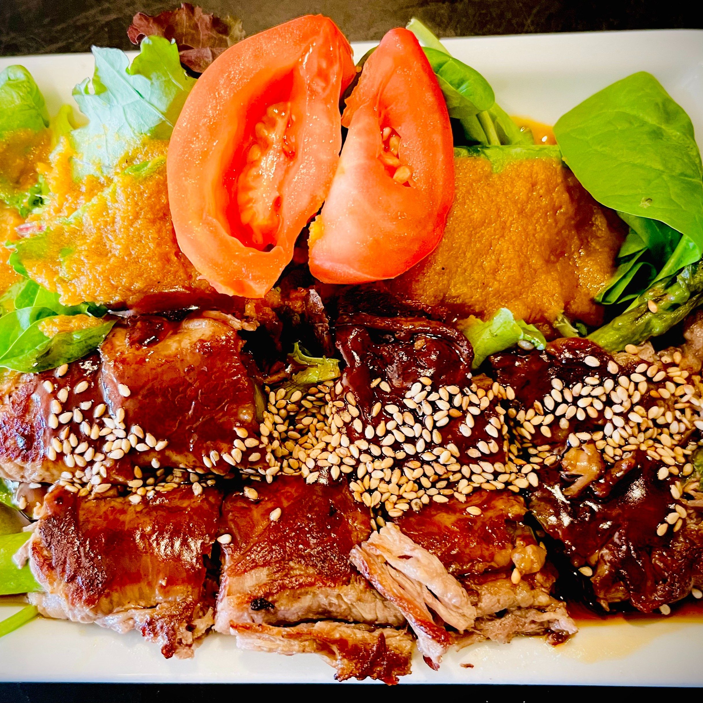 15. Beef Asparagus Roll.