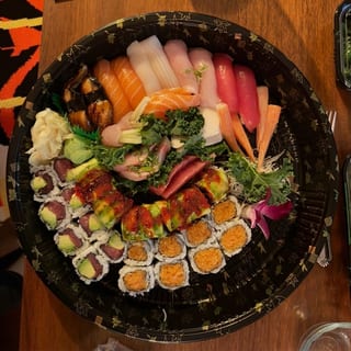 Sushi and Sashimi For Two