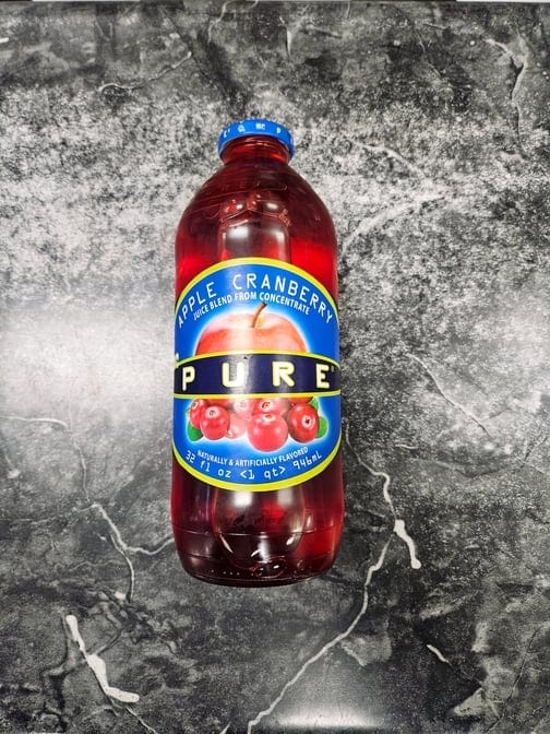 Mr. Pure Apple Cranberry, 32 Oz.