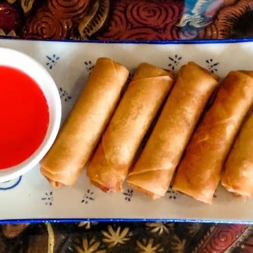 Crispy Spring Rolls.