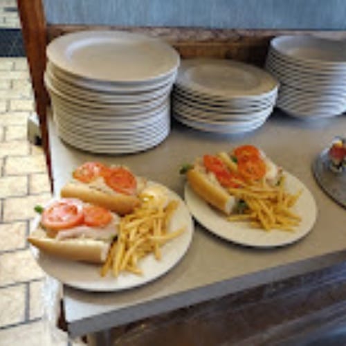 Salami & Cheese Sub.