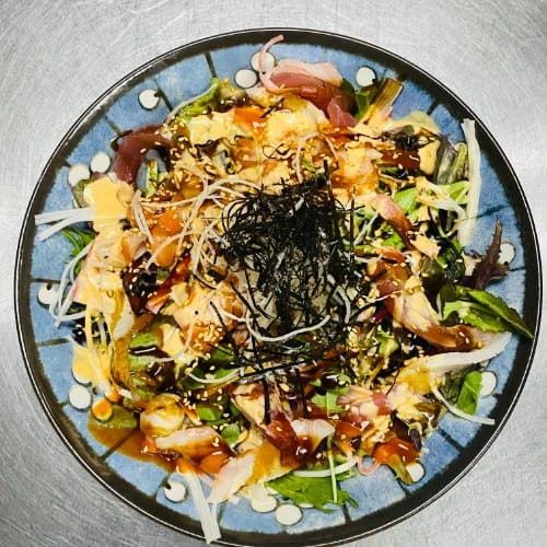 Sashimi Salad.