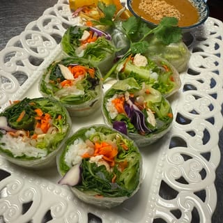 Thai Summer Roll With Vegetable
