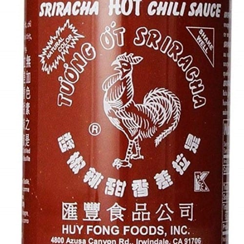 Sriracha Sauce.