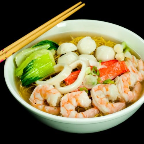 Seafood Noodle Soup.