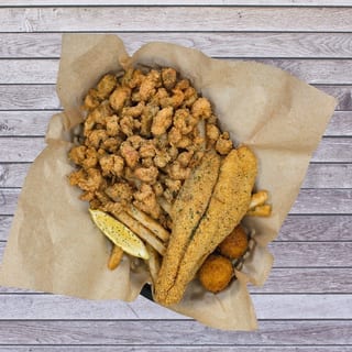 Catfish (1) & Crawfish Tails Combo