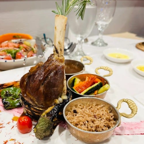 Lamb Shank Tandouri.