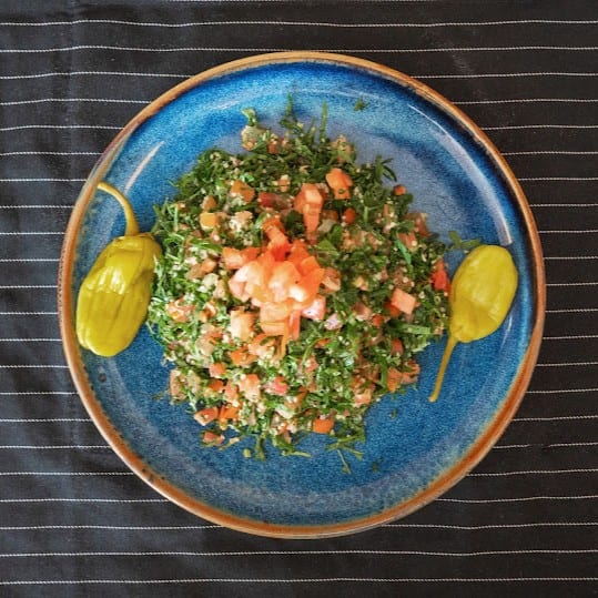 Tabouleh Salad.