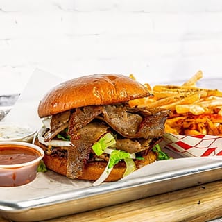 Shah Deluxe Burger & Fries