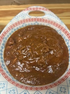 Chicken Vindaloo & Rice.