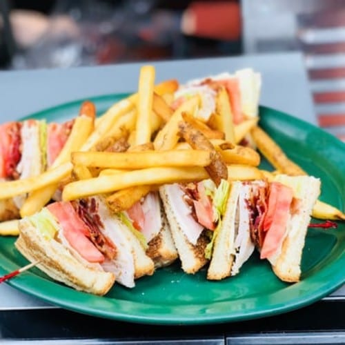 Turkey, Bacon & Cheese Club.