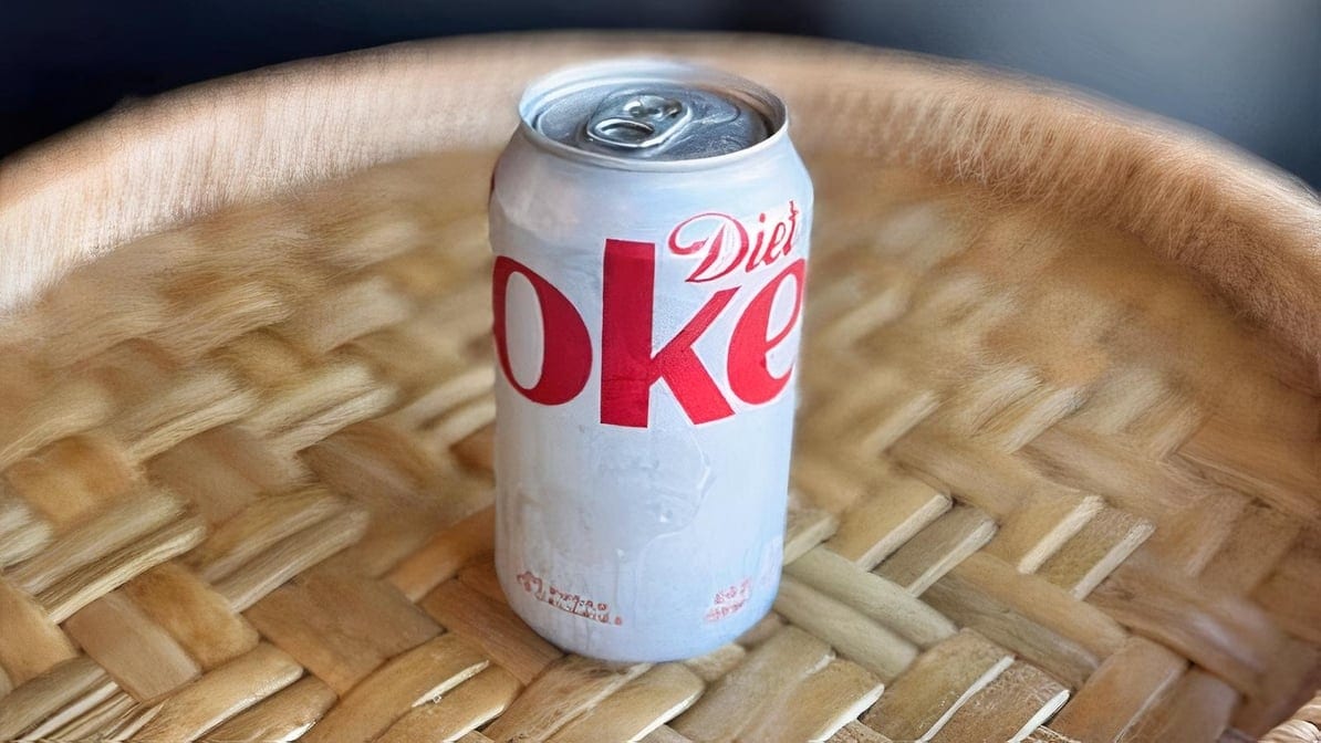 Diet Coca Cola Can.