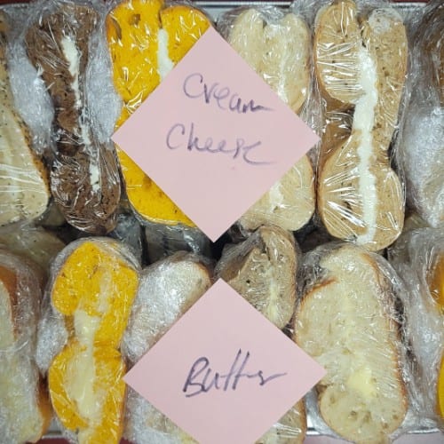 1 Dozen Cream Cheese /Butter.