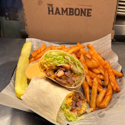 Southwest Steak Wrap.