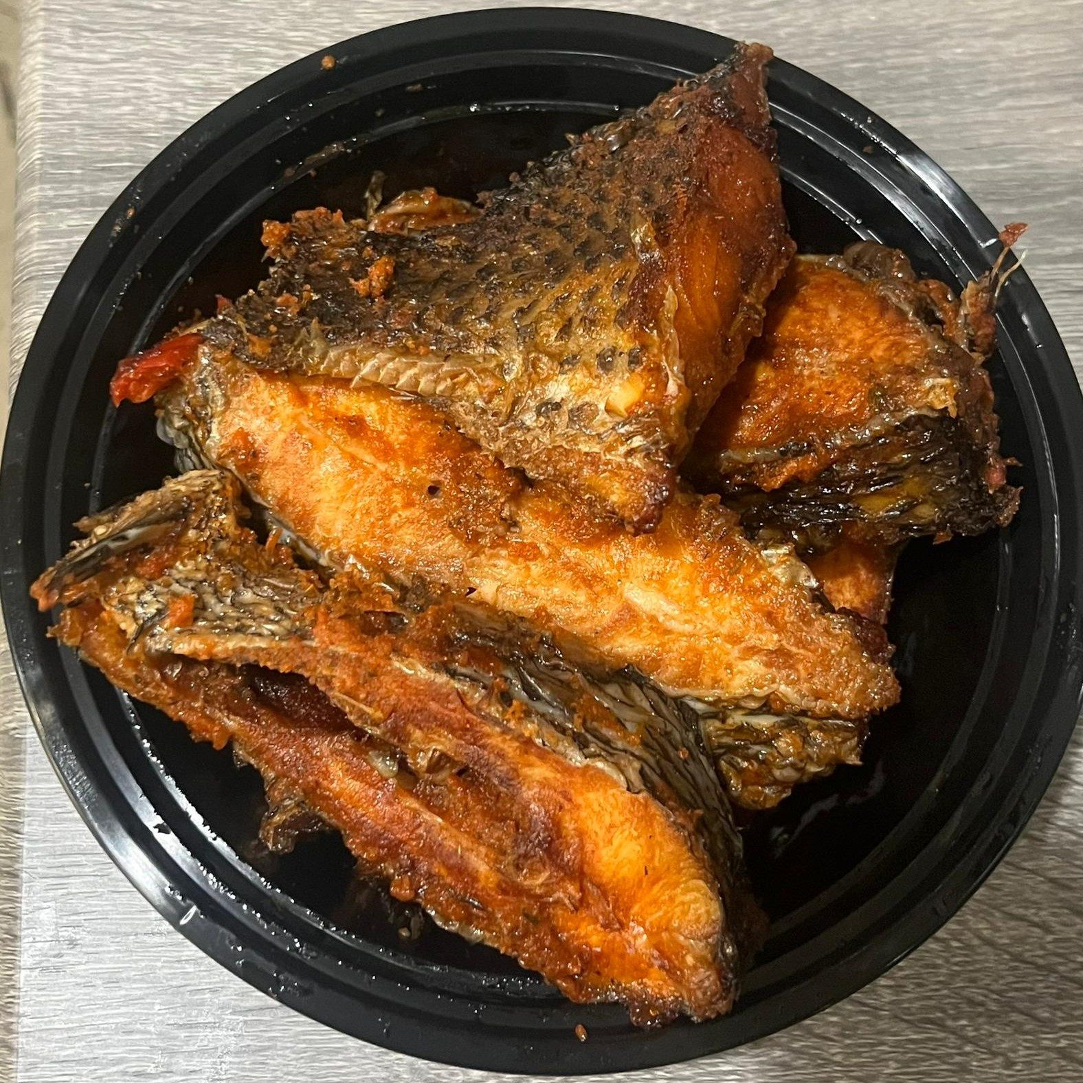 Fish Fufu & Egusi for 15 people..