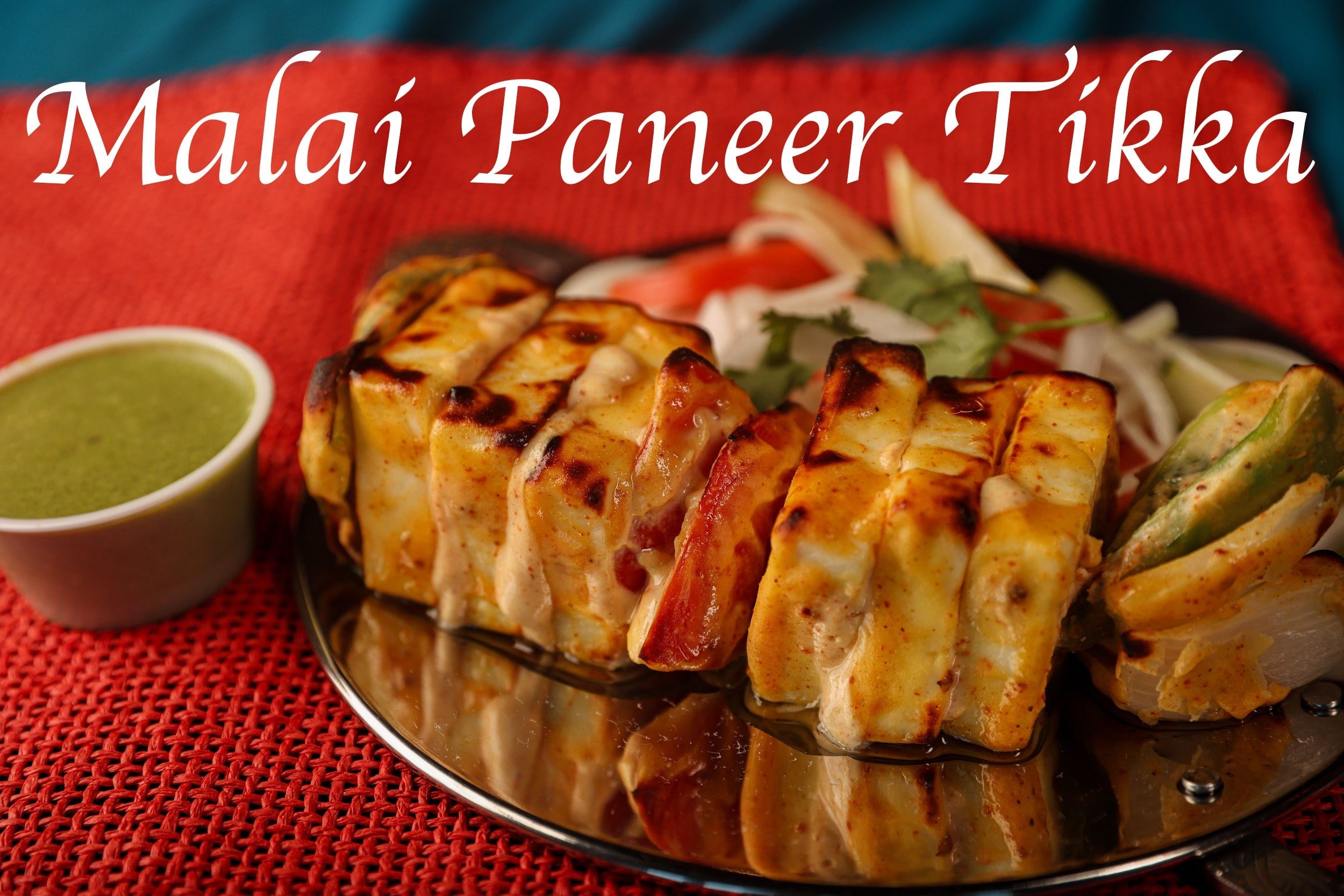 Kesari Paneer Tikka.