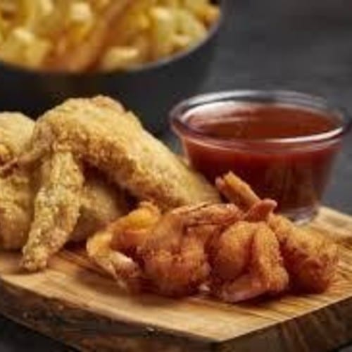 Fish and Wings Special.