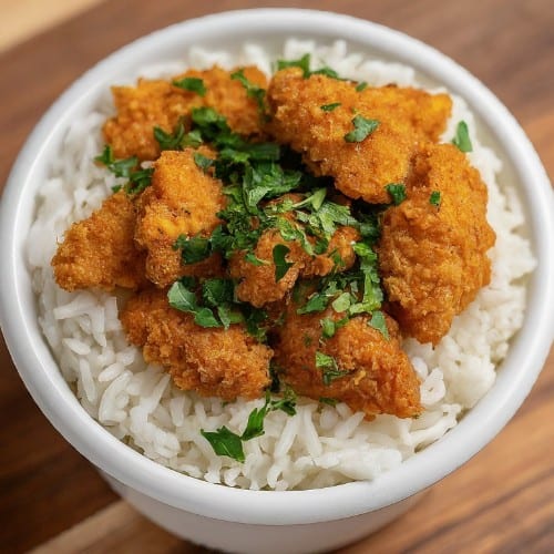 Crispy Chicken Bowl.