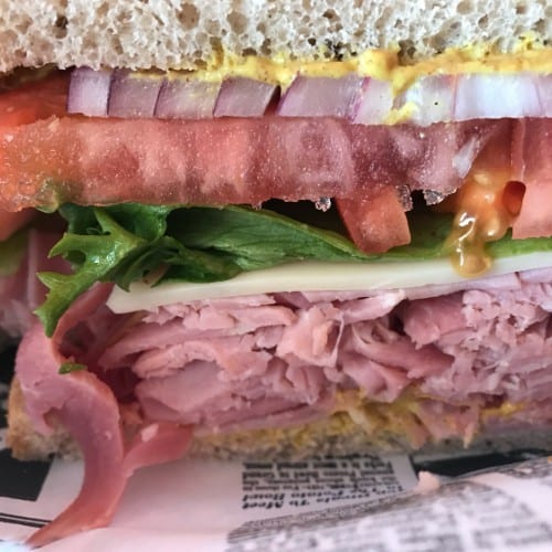 Turkey or Ham Sandwich.