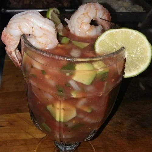 Cocktail De Camarones.
