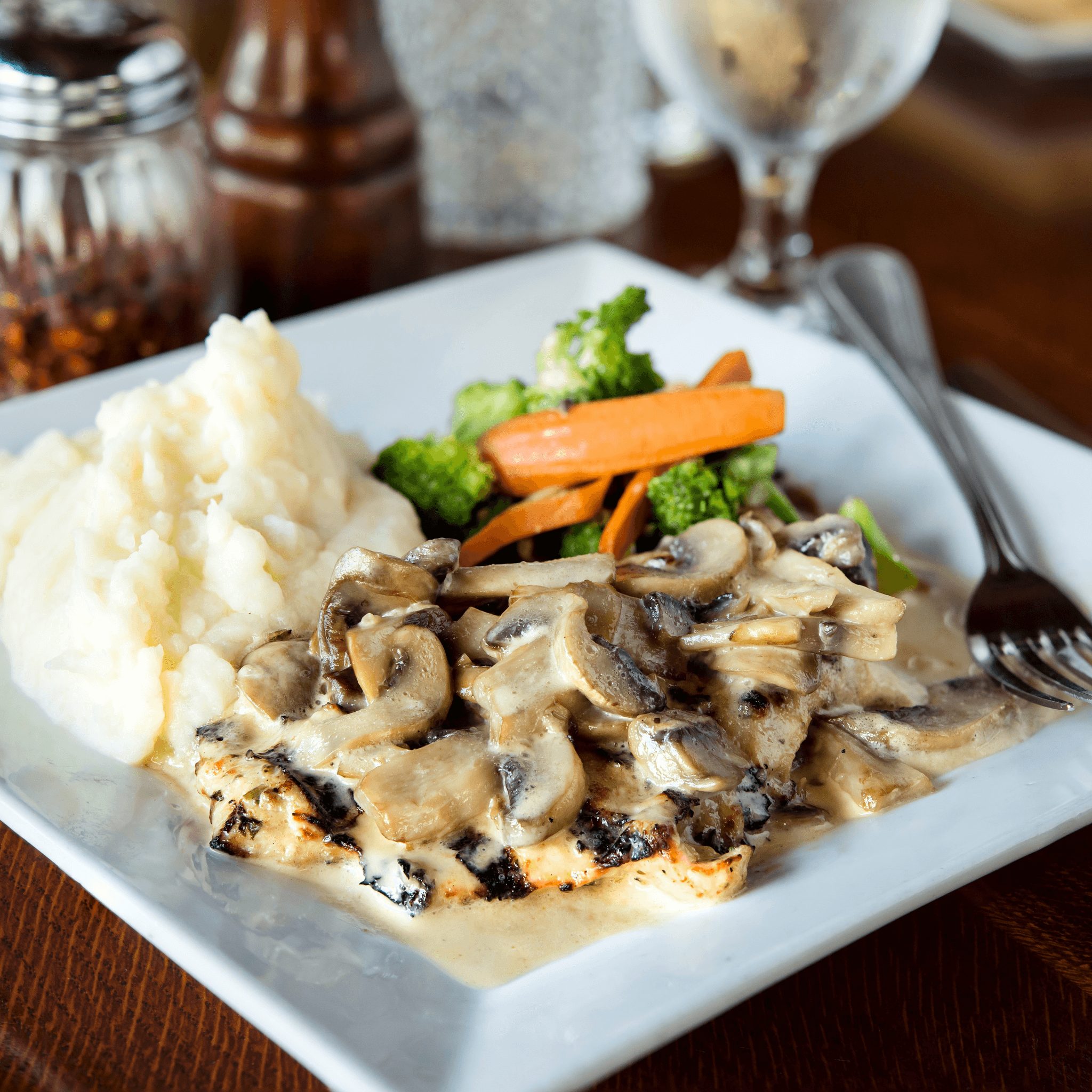 Mushroom Chicken Breast.