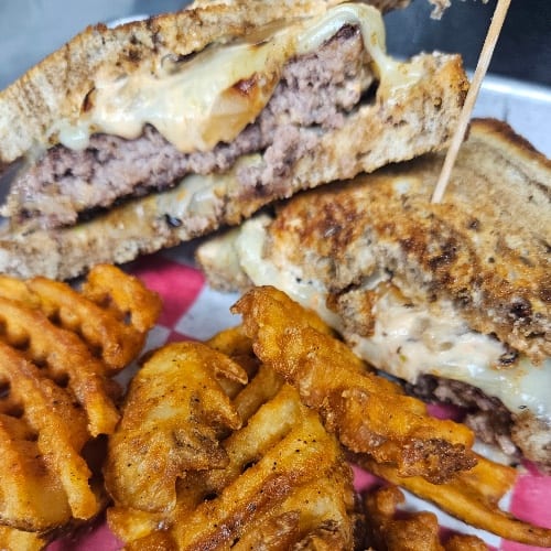 Patty Melt Burger.