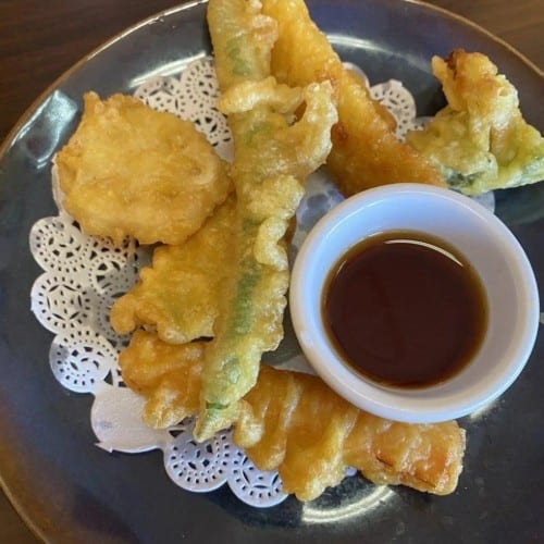 Vegetable Tempura.