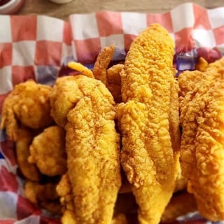 Fried Fish (3) Shrimp (8)Combo