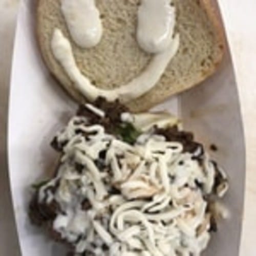 24. Mushroom & Swiss Burger.