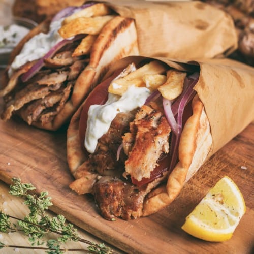 Gyro Sandwich.