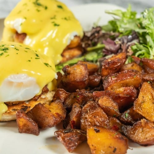Short Rib Benedict (Brunch).