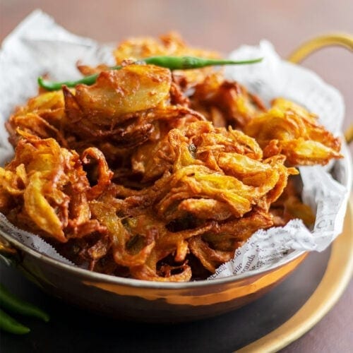 Onion Pakoda.