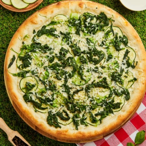 White Spinach Pizza (10.5" Gluten Free).