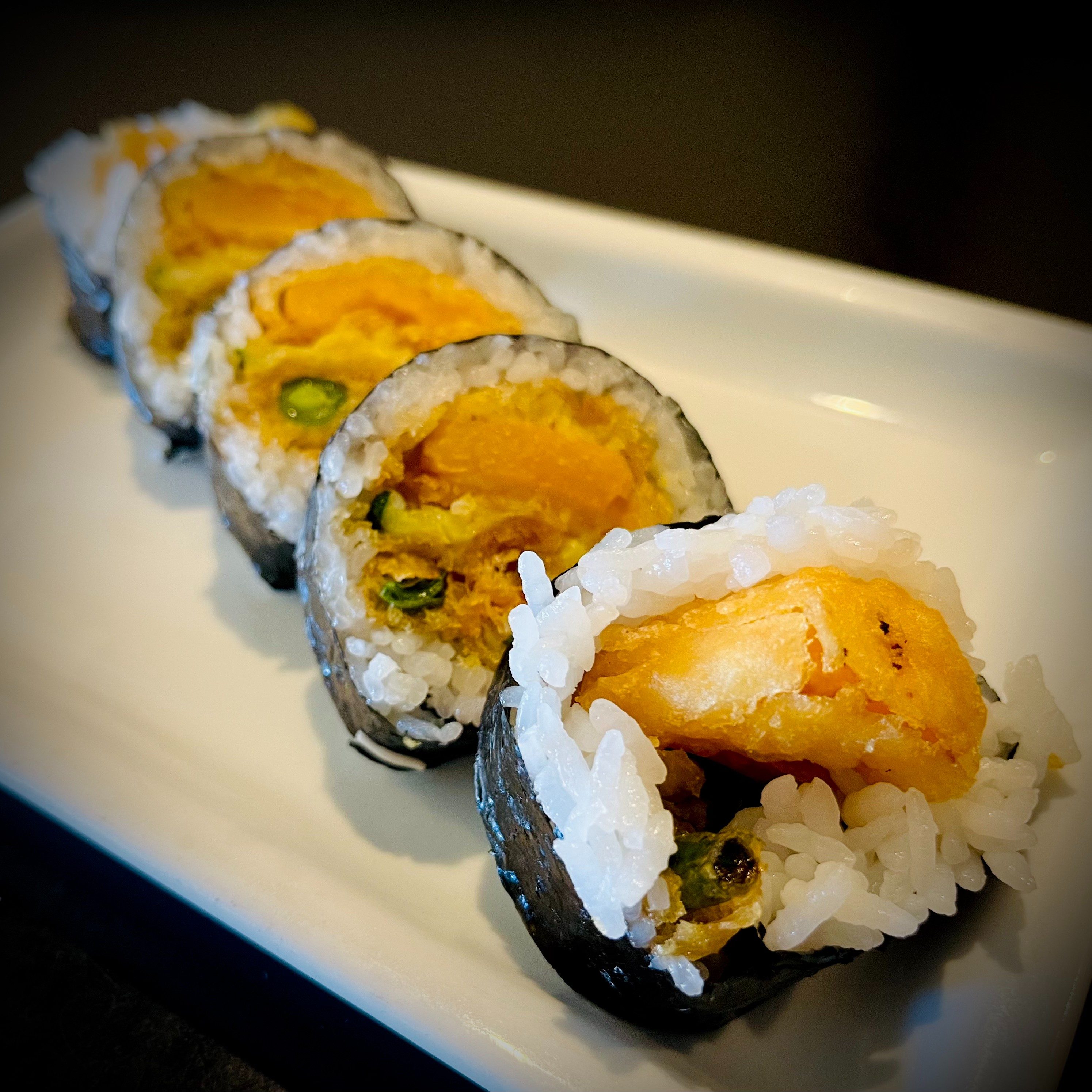 Vegetable Tempura Roll.