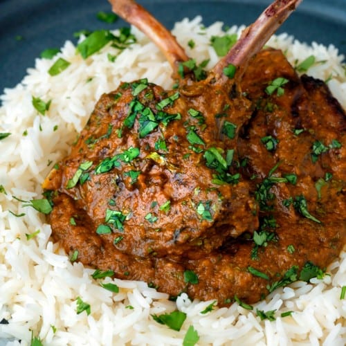 Lamb Chops Bhuna Masala.