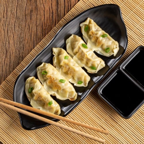 Gyoza Bomb Pork or Veggie.