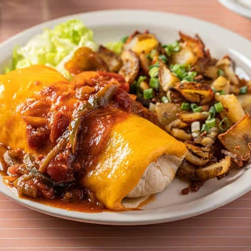 Breakfast Club Burrito.