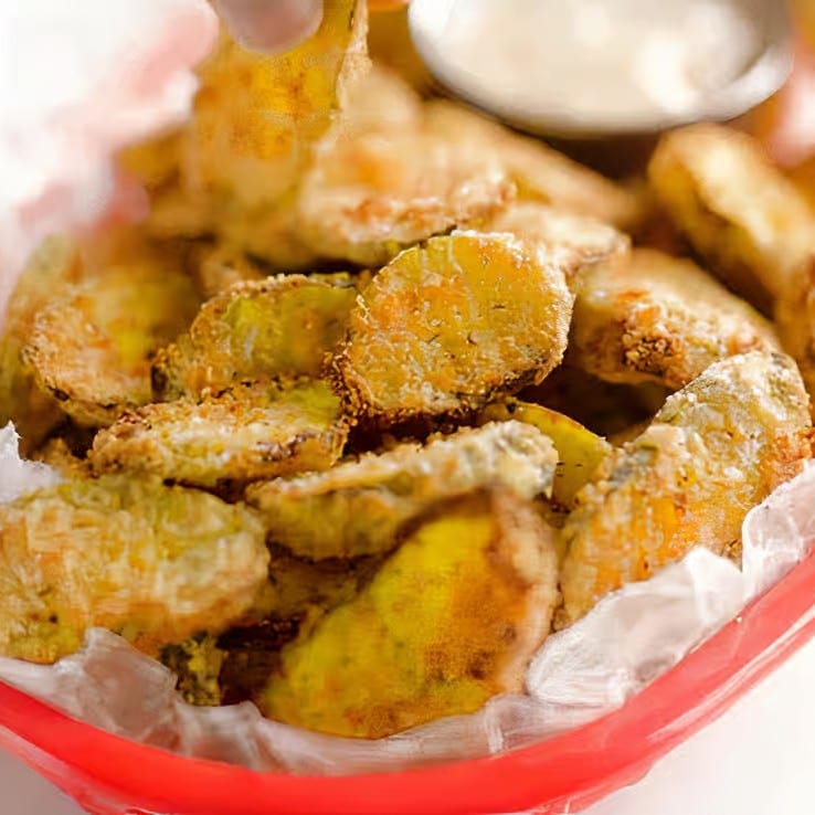 Fried Pickle Chips.
