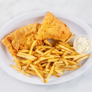 Fish n chips plate
