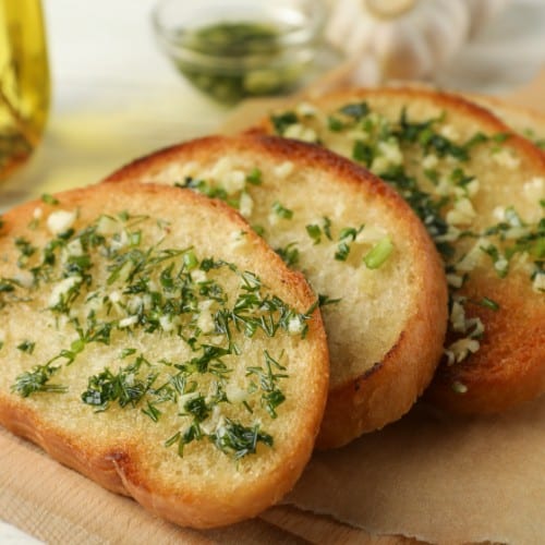 Garlic Bread with Cheese.