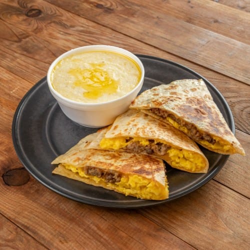 Breakfast Quesadilla Combo.