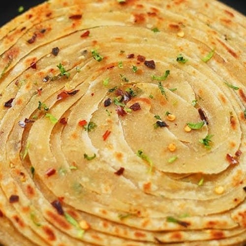 Ajwaini Lacha Parantha.