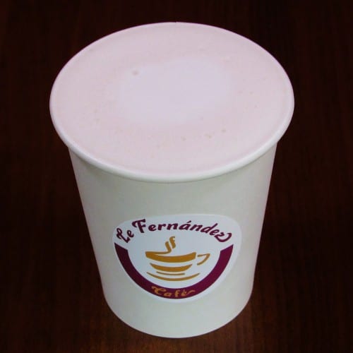 WHITE HOT CHOCOLATE.