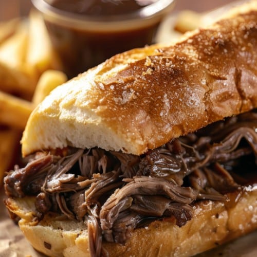 MM French Dip Sandwich.