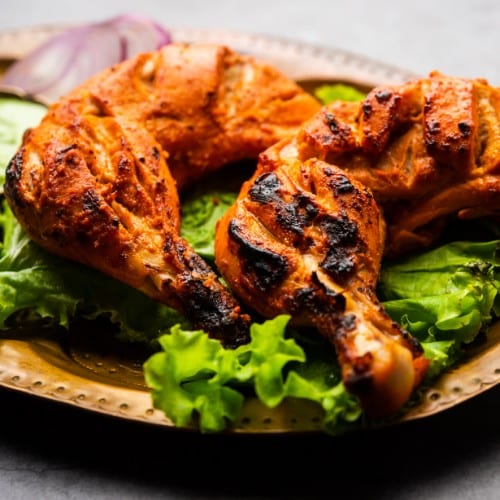 Tandoori Chicken with Bone.