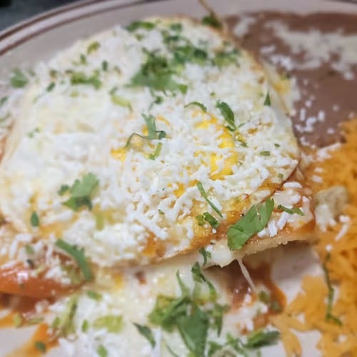 Enchiladas Campesinas.