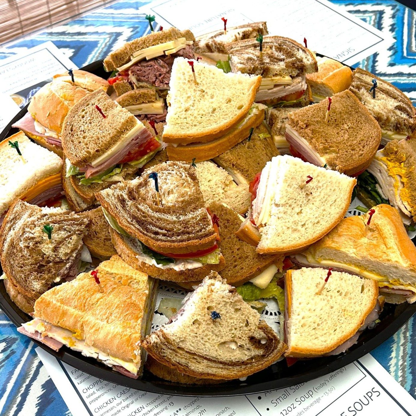 Boar's Head Sandwich Tray.