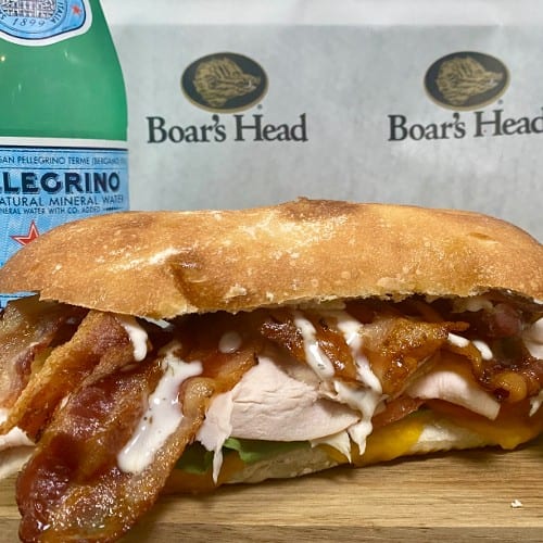 Deli Bird Sandwich.